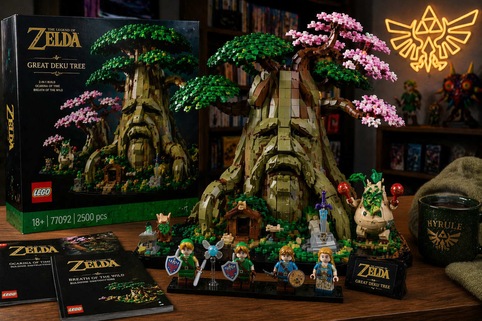 Zelda LEGO Set: The Great Deku Tree Arrives