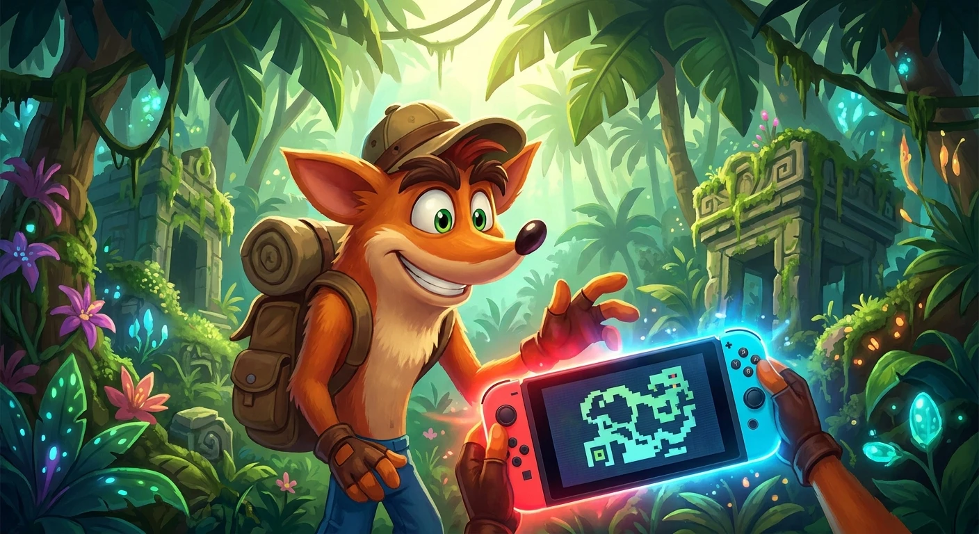 Top crash bandicoot switch Games